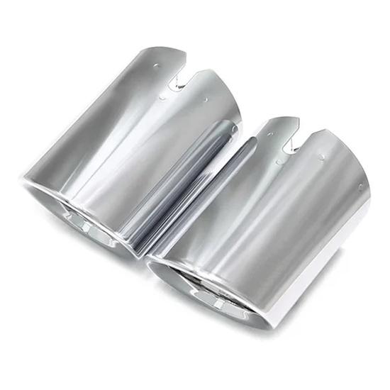 2x Ponteiras de Escape Pretas Para BMW Série 3 G20 G21 (APENAS 2019-2022 Pré-LCI) Serve para 320i 320d 330i 330e Touring Wagon Escapamento Tubo de Escape