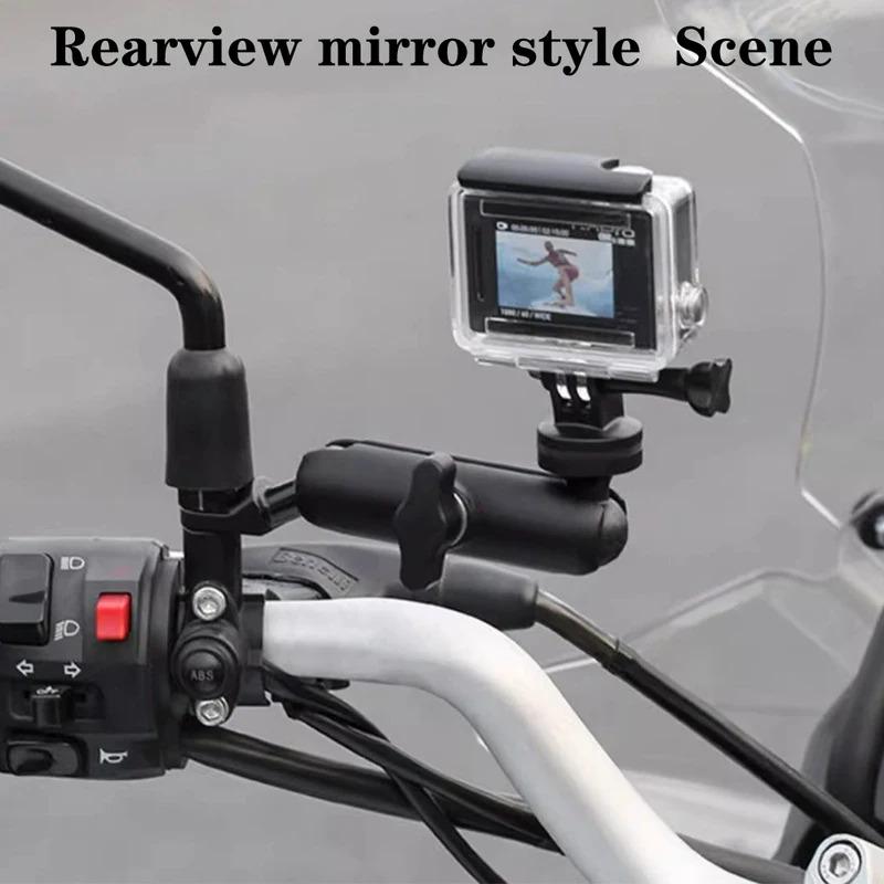 Bicycle Holder Bracket Anti-shock Motorcycle Camera Holder Bike Handlebar Mount For Action Camera /Video Recorder 360 Rotating