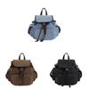 Denim With Backpack Fabric Lightweight Design For Casual Schoolbags Outings