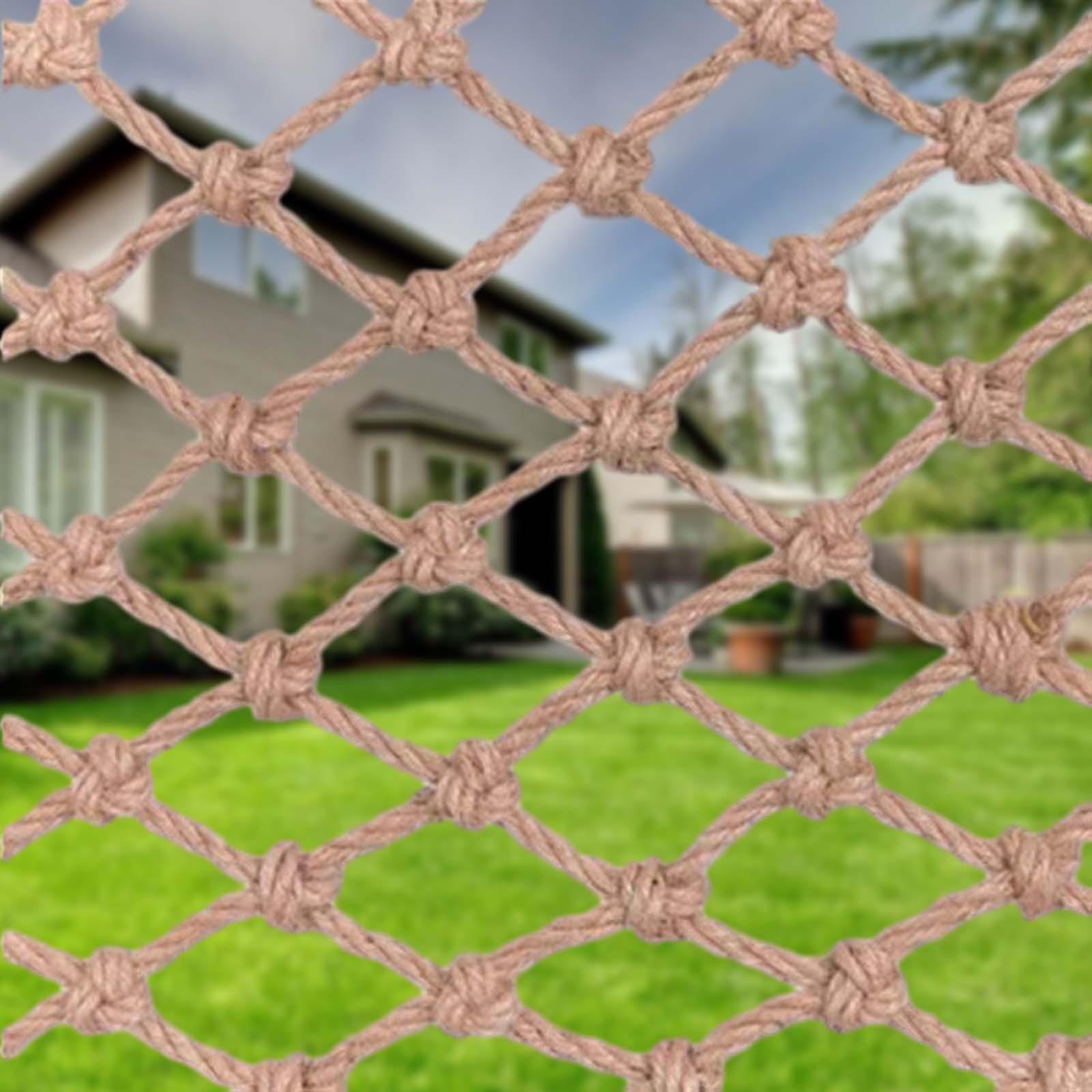 Safety Hemp Rope Net Garden Playground Protection Net Children s Outdoor Rope Thick 10mm