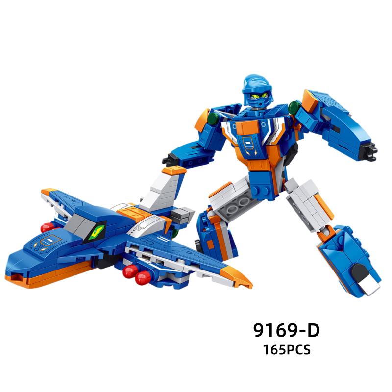 Neues Mech-Transformations-Bausatz-Set Captain Op Feuerwehrwagen Actionfiguren Kombinierbar für Kampfmodus Spielzeug Geschenke