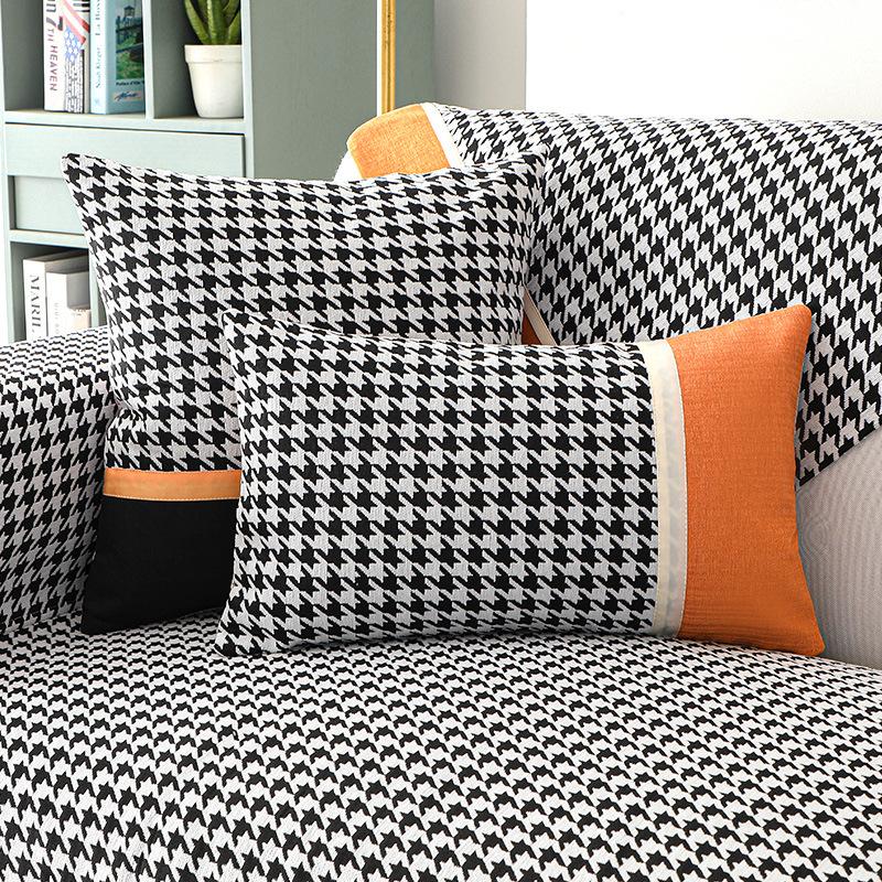 Sofa Cushion Four Seasons Universal Nordic Simple Chenille Non-Slip Cushion Cover Cloth Sofa Cover Slipcover