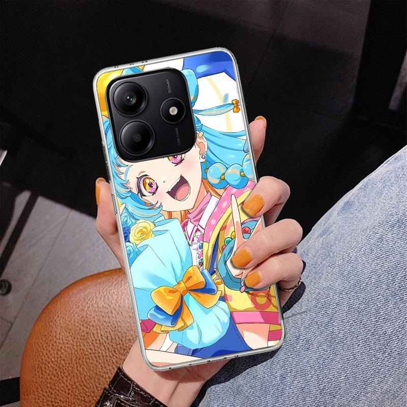 Pretty Cure Anime Phone Case For Xiaomi Redmi Note 15 14 13 12S 12 11 Pro Plus 14S 11S 11E 10 10S 11T 5G Personalized Cover Redm