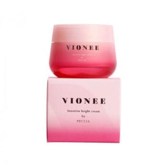 

VIONEE Sensitive Bright Cream Dark skin care cream for delicate areas розовый