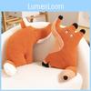 Sitting Standing Fox Plush Toy Stuffed Animal Doll Cushion Kids Decoration Gift