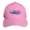 King of the Pond Rainbow Kingfish Baseball Cap Streetwear Hip Hop Trendy Vintage Retro Embroidered Lightweight Packable