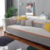 Four Seasons Universal Corn Velvet Houndstooth Sofa Cushion Modern Simple Non-Slip Sofa Cushion Towel Cover
