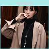 Chic And Trendy Korean Fashion Long Pendant Necklace For Women With Unique Leaf Shape