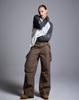 Kulsiseu Cs Cargo Wide Jeans-057 (Brown)