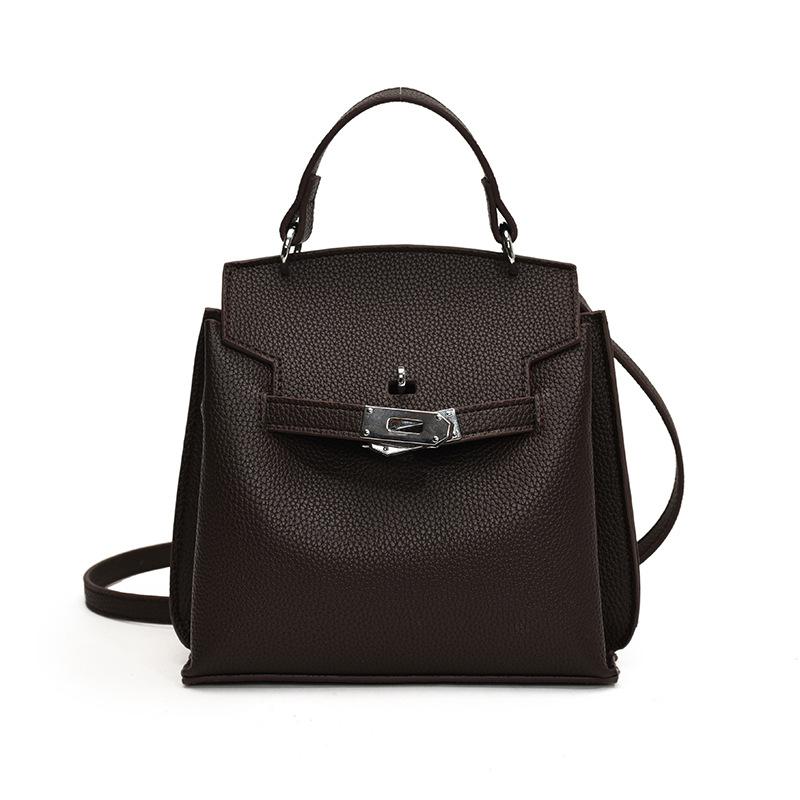 

Женская сумка-тоут Новая повседневная сумка-мессенджер большой вместимости коричневый