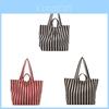Street Style Canvas Tote Bag Large Capacity For Shopping And Commuting
