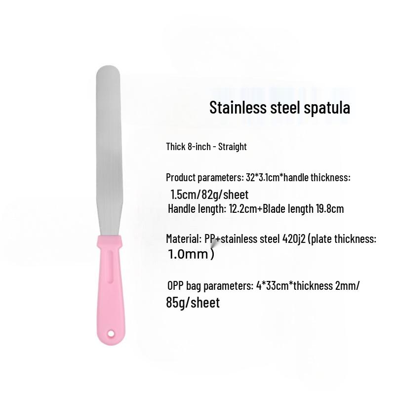 Wheat Straw Spatula & Cake Scraper Set