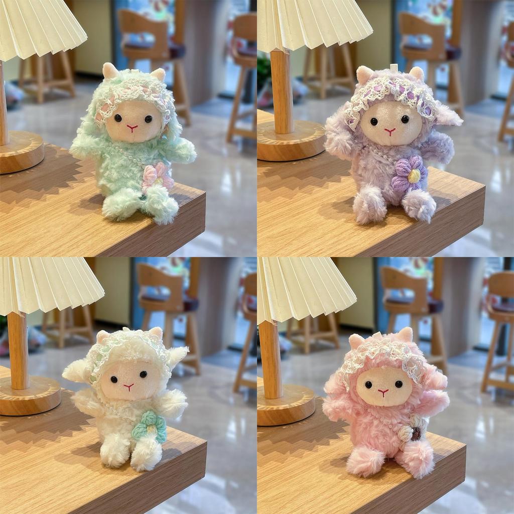 Plush Sheep Toy For Kids Soft Cartoon Lamb Gift For Children