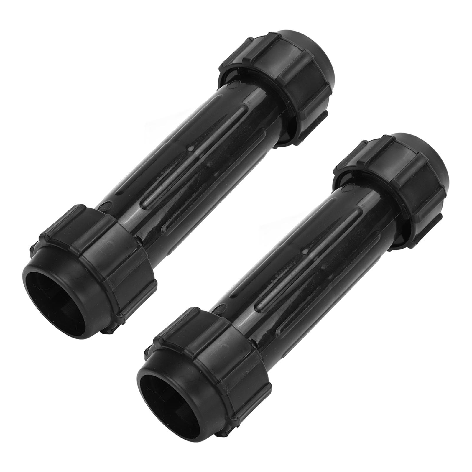 Kayak Paddle Connector 2PCS Plastic Oars Shaft Connectors for Inflatable Boat Stand UP Paddle