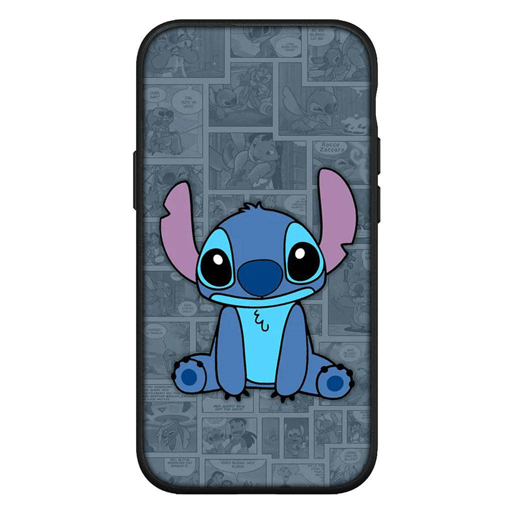 For iPhone 16 15 Xiaomi Redmi Note 13 12 11 Pro Max X 9 14 XR Samsung Galaxy A15 S24 S23 S20 S22 Plus A05 14C Huawei OPPO Lilo Anime Stitch Phone Case