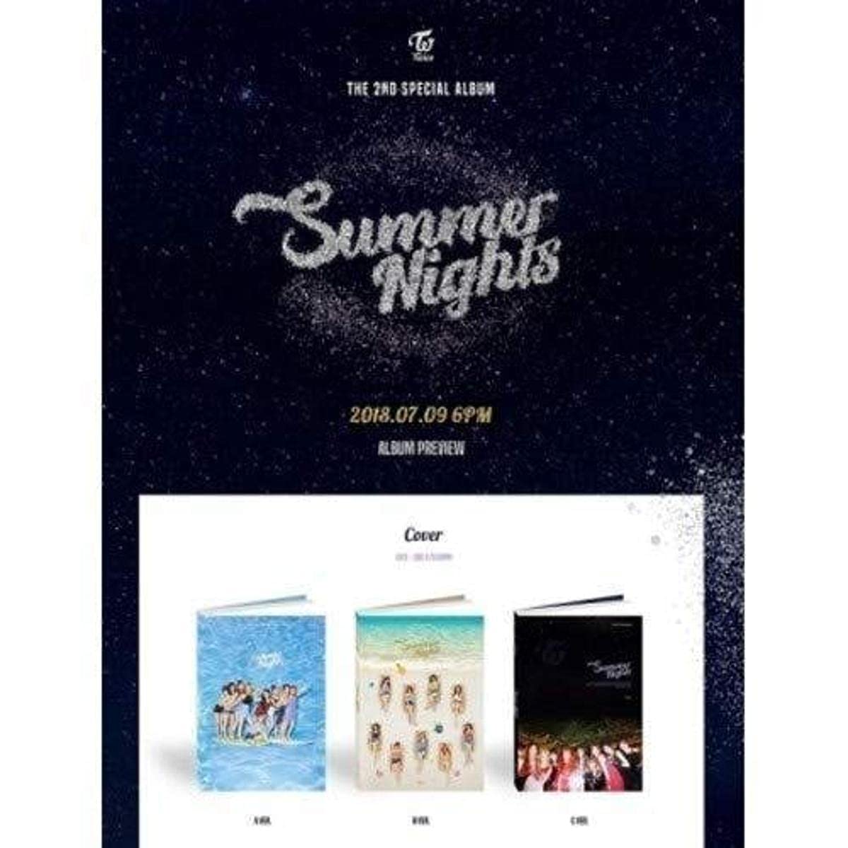 

TWICE 2nd Summer Special Album Summer Nights - (Random Version)