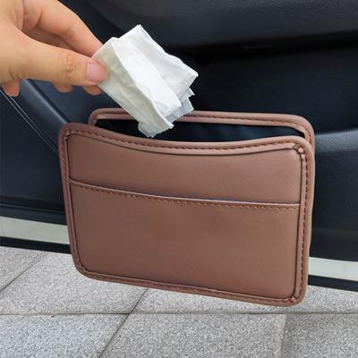 Car Seat Back Storage Bag Multi-functional Chair Back Water Cup Tissue Bag Storage Garbage Bag