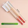 Eco-Friendly Carbonized Bamboo Chopsticks - Hygienic, Disposable & Individually Wrapped for Household and Commercial Use. Portable and Sustainable.