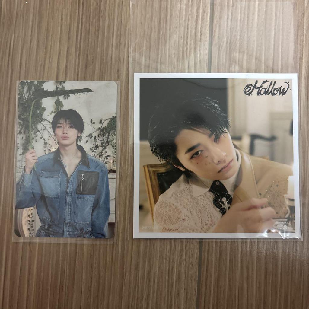 [USED] Stray Kids Ien Sauna Runtray, Trading Cards, TSUTAYA Bonus Colored Paper