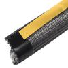Door Seal Stove Rope Diameter 10mm Fire Glue Glass Yarns Thermal Insulation 550ºC Black Brand New High Quality
