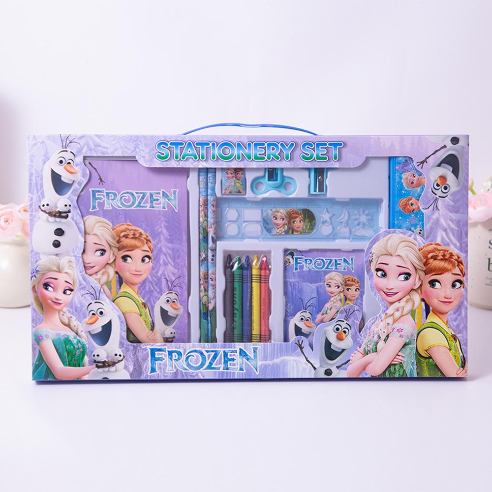 Disney Stationery Set Series Stationery Set Includes Pencil Case, Pencil, Ruler and Eraser. School Prizes, Inspirational Gifts for Students
