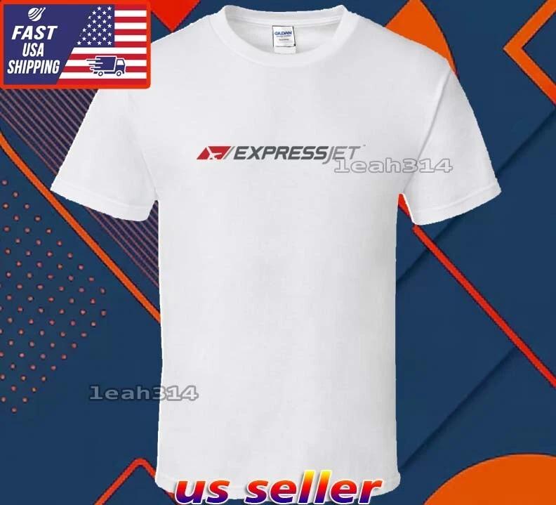 New Shirt Express Jet Logo T-Shirt Funny American Usa Unisex Size S-5XL S