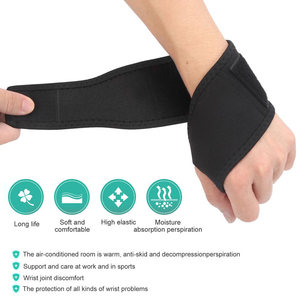 Sports Wristband Wrist Support Straps Wraps for Cycling Running Fitness Gym Hand Bands
