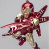 New Sd Q Version Morstorm Iron Man Mk85 Assembled Model Painted Version Action Figures Kit Desktop Ornament Collection Gift Toys