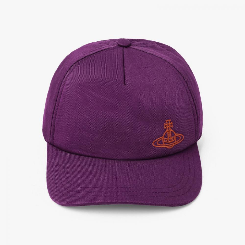 Vivienne Westwood 81020019 W00kt I406ol Orb Of Logo Embroidery Ball Cap