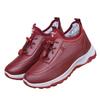 Winter new velvet thickened cotton shoes soft sole non-slip medium leather surface waterproof and warm