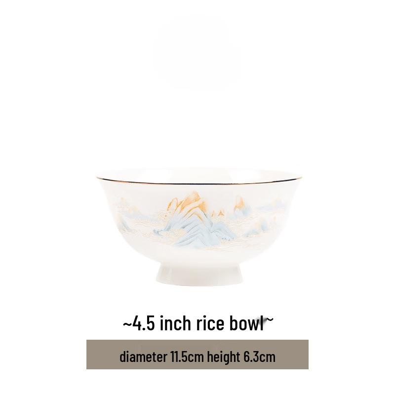 Morden Lanka Palace Scenery Ceramic Dinnerware