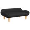 VidaXL Children's Sofa Black 70x40x24 Cm Fabric, Mini Sofa, Mini Sofa Chair, Mini Sofa for Children, Sofa of 3196348