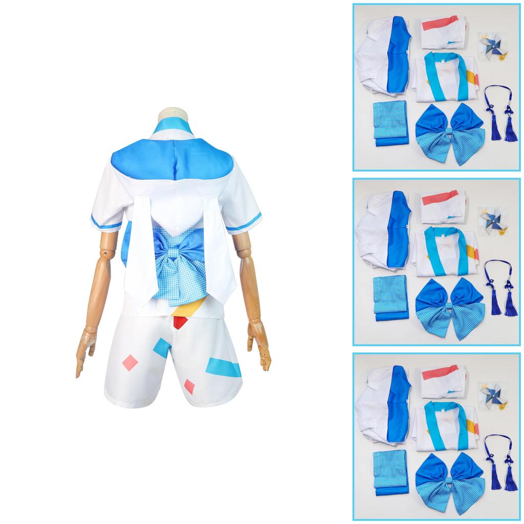 Ensemble Stars Nito Nazuna Cosplay Outfit With Polyester Fabric For Halloween Themed Party Dress Up