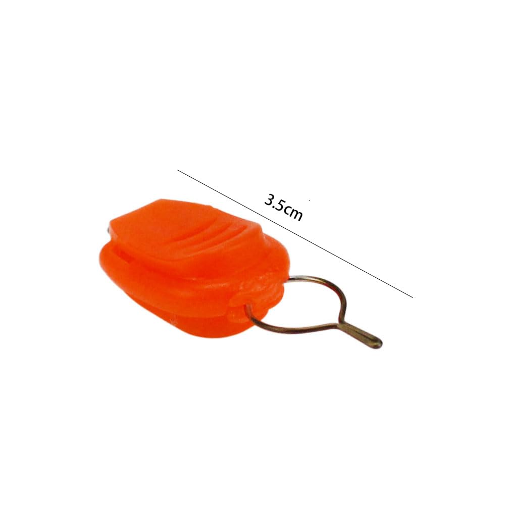 Reel Line Stopper, Line Stopper Holder Clip-on Silica Gel, Set of 5, Prevents Bait Reel Line Stopper Loss, No Need To Worry About Losing the End of
