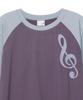 BAUF Star Melody Long Sleeve [Vintage Purple]