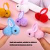 Assorted Bright Crafting Supplies - 35Pcs of Colorful Bunnies Ideal for Spring Celebration Basket Stuffers and Party Fav