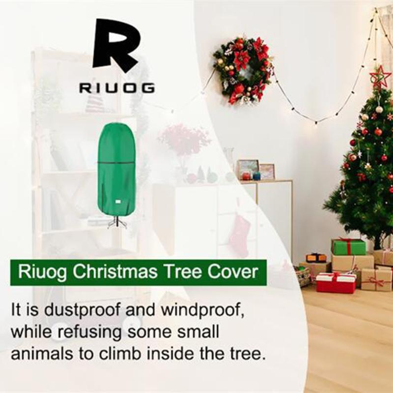 Quick Access Christmas Tree Storage Bag Easy Closure Upright Style Waterproof Fabric For Seasonal Organization