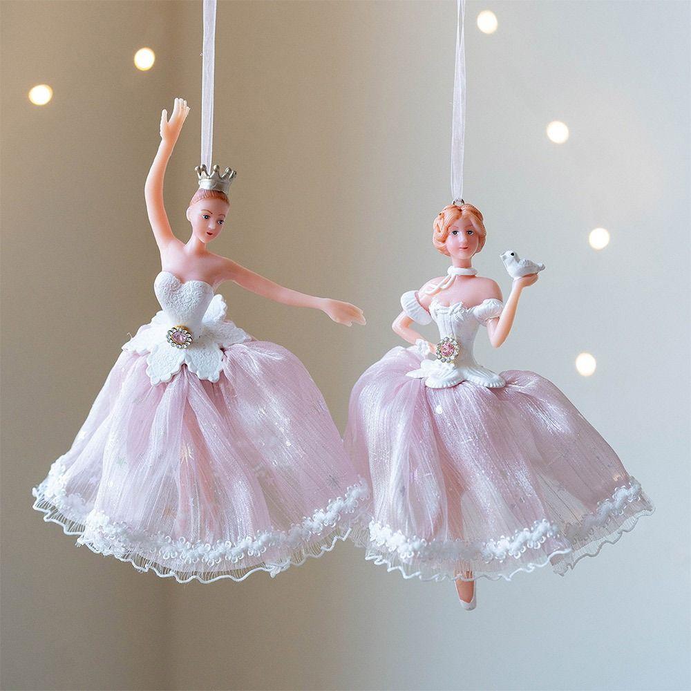 Plüschtiere Ballettmädchen Hängedekorationen Verzierung Weihnachtsbaumschmuck Festivaldekoration