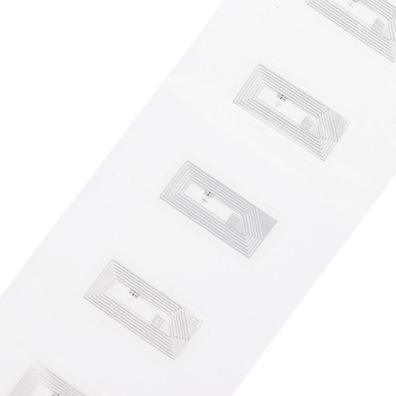 50 Stück NFC Chip NTAG213 Aufkleber Nass-Inlay 11x21mm 13.56MHz Etikett Tag 213 Fälschungssicheres Etikett Elektronisches Etikett