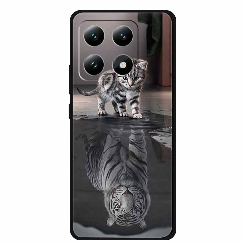 For Xiaomi 14T Pro 5G Case Cartoon Silicone TPU Soft Cases for Xiaomi 14T 5G Protector Covers Mi 14T 6.67'' Bumper Shells Capa14