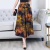Summer Plus Size Wide Leg Pants Women Loose Bohemian Summer High Waist Trousers Women Bottoms XL-5XL