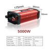 DC 12/24V Til AC 110V/220V4000W/5000W/6000W Spenningstransformator Bilinvertere Modifisert Sinusbølge Solenergi
