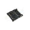 Flip-Type H1.5 MicroSIM Card Socket MICRO-SIM-0012-P