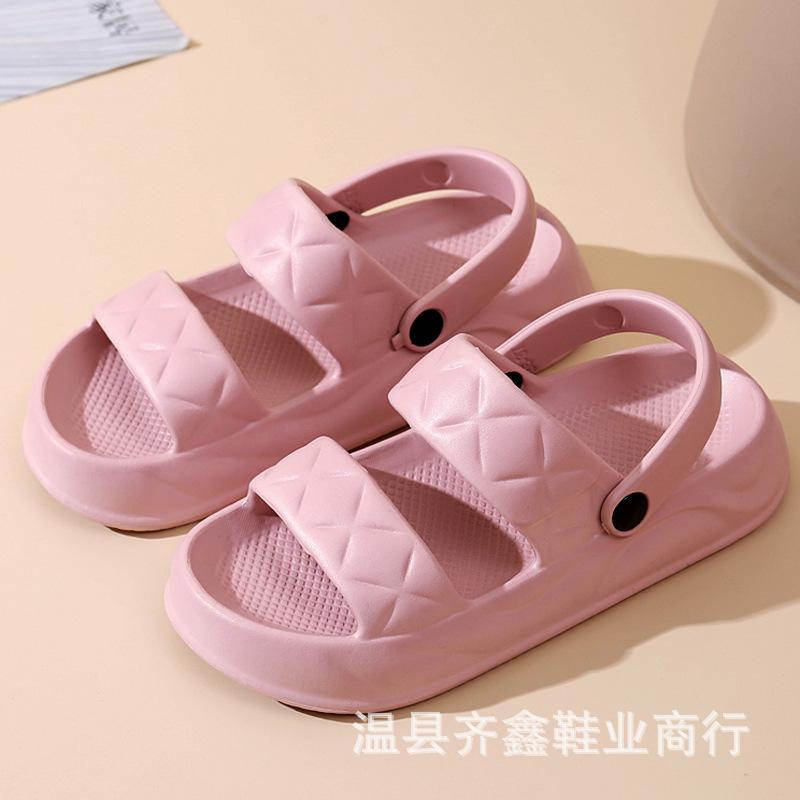 New Soft-soled Student Bathroom Slippers Beach Cool Slippers Women's Indoor Drag Summer Going Out Flats
