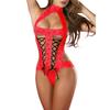 Women Bandage Lace Cross Belt Hollow Bra Sexy Intimates Underwear Sleepwear