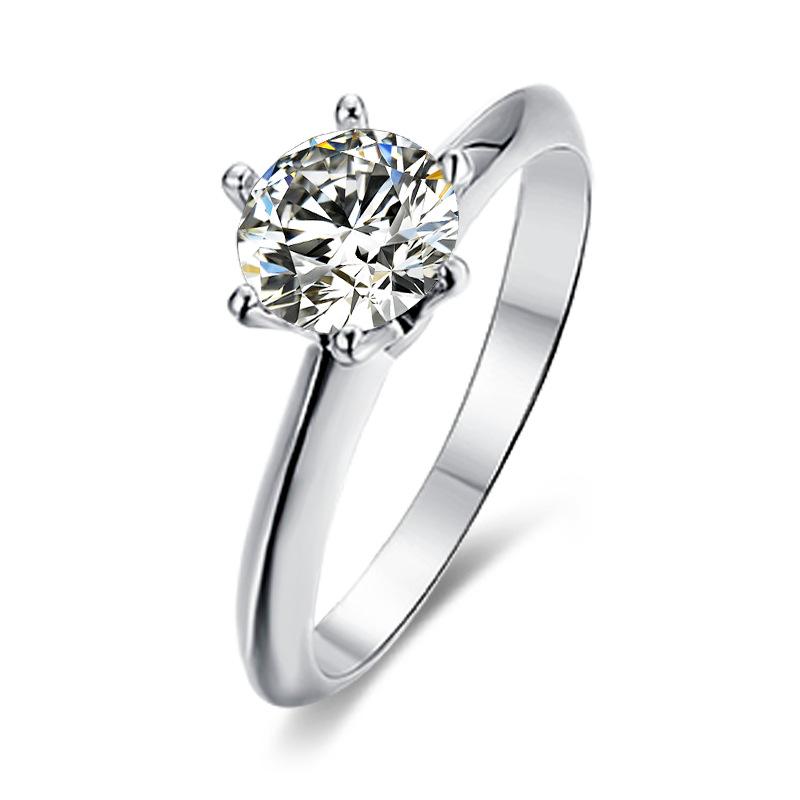 2025 New 316L Stainless steel Wedding Ring for Women Dazzling Zirconia Luxury Lady Accessories Bridal Jewelry Wholesale Not Fade