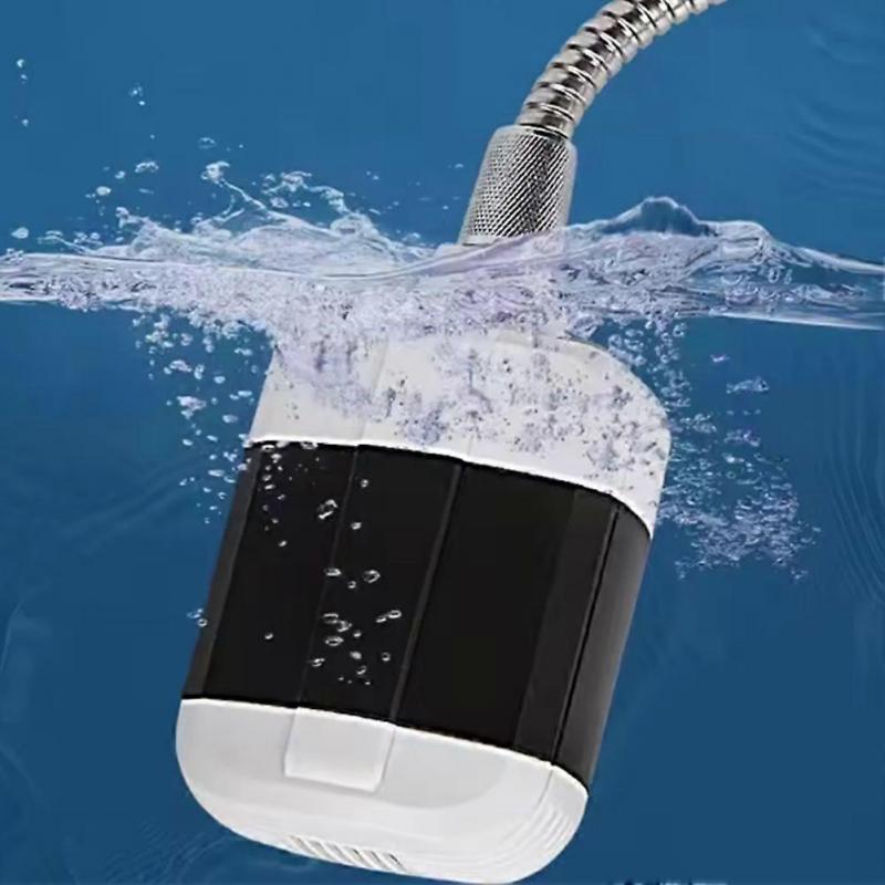 RV Portable Shower Camping Outdoor Handheld Electric Shower Battery 2200hm Handheld Rechargeable Camping