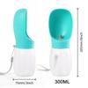 300ML Dog Water Bottle Portable Pet Drinking Bowl For Small Medium Dogs Cat Outdoor Leak-proof Puppy Water Dispenser Supplies