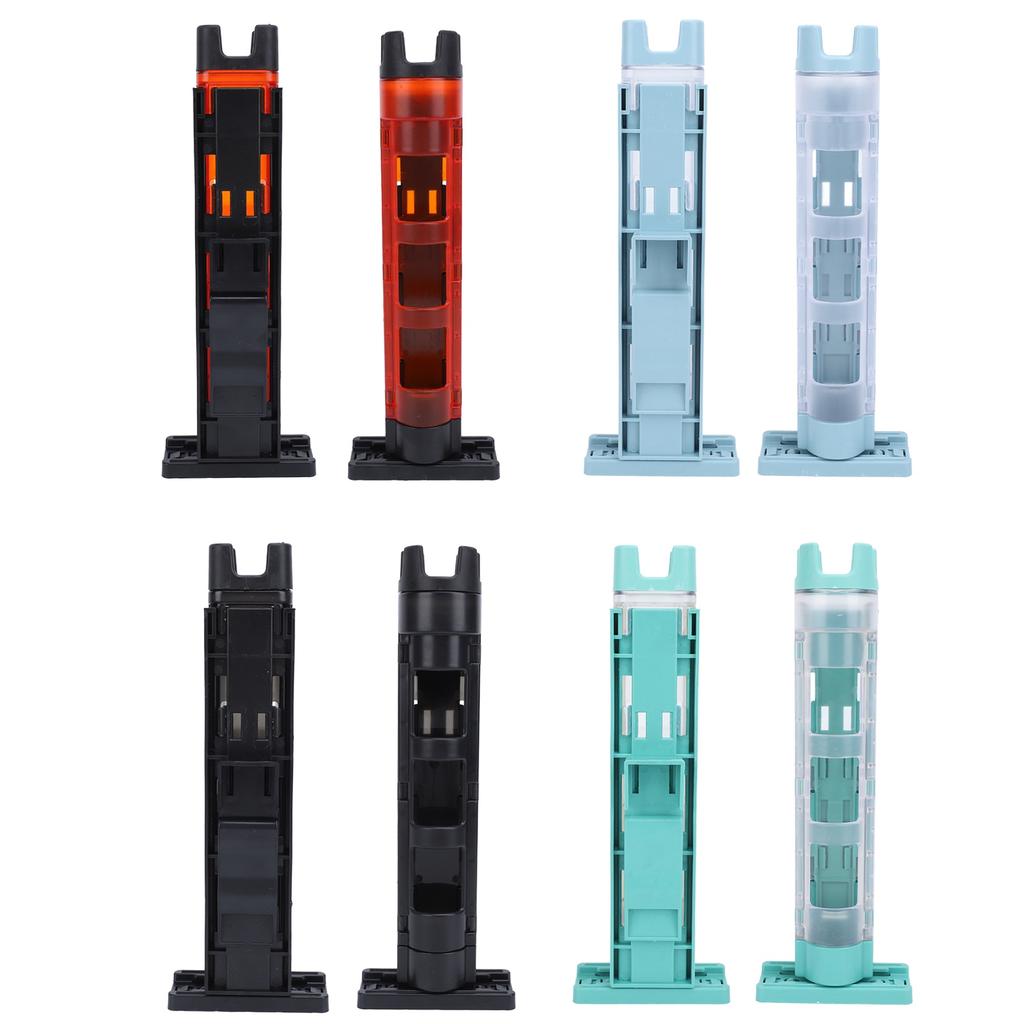 Fishing Rod Holder Detachable Portable Plastic Fishing Pole Floor Stand with Filter Hole Lure Fishin