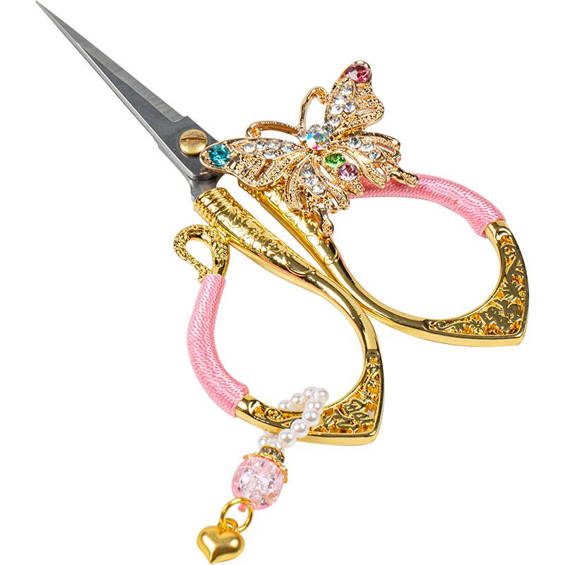 Small Butterfly Tea Scissors Premium Tea Ceremony Accessory for Home Use